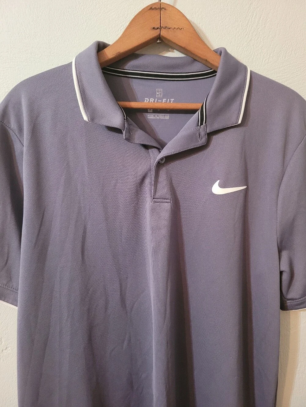 Nike Dri-fit Men's Sport Polo Shirt Size Medium! New Without Tag!
